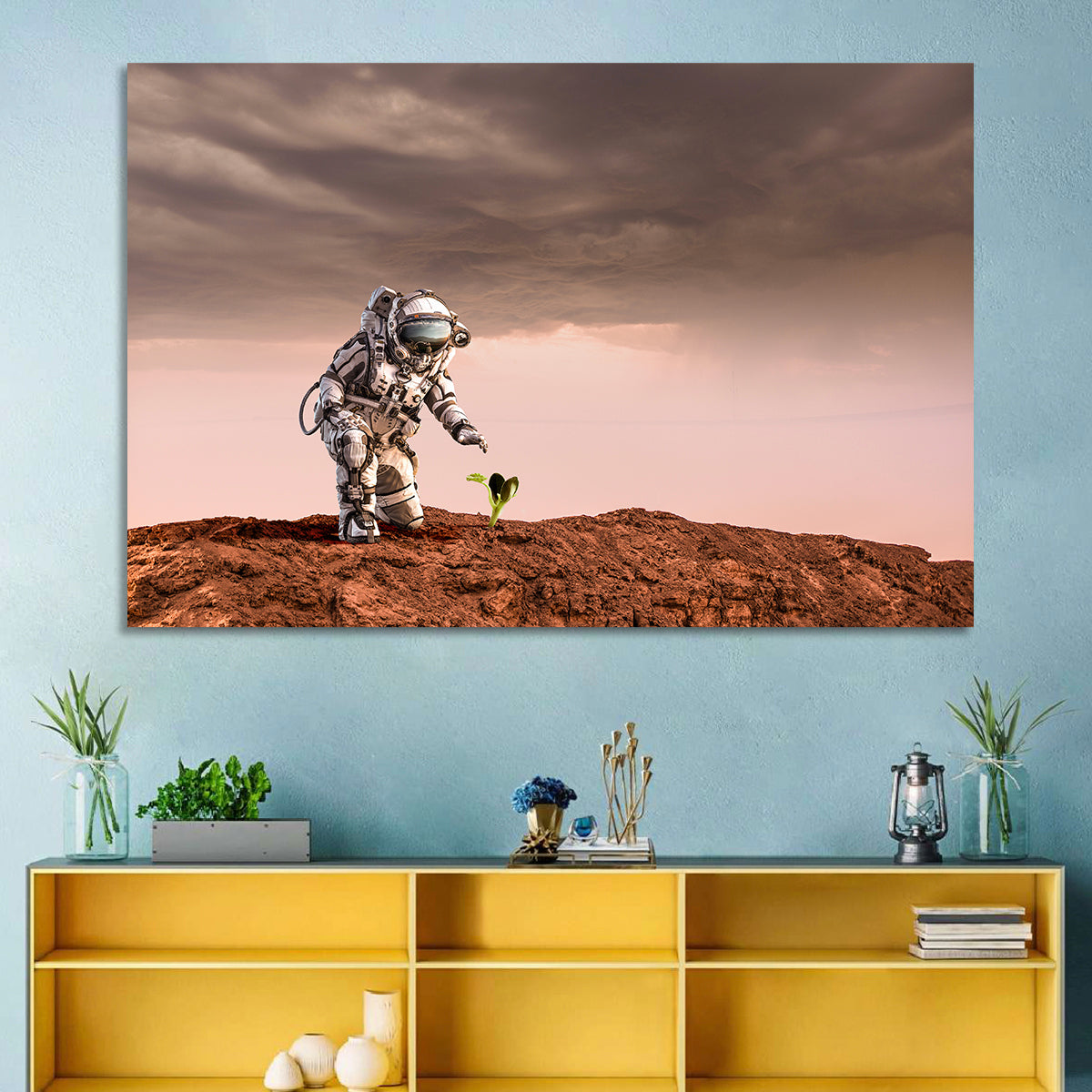 Martian Seedling Concept Wall Art