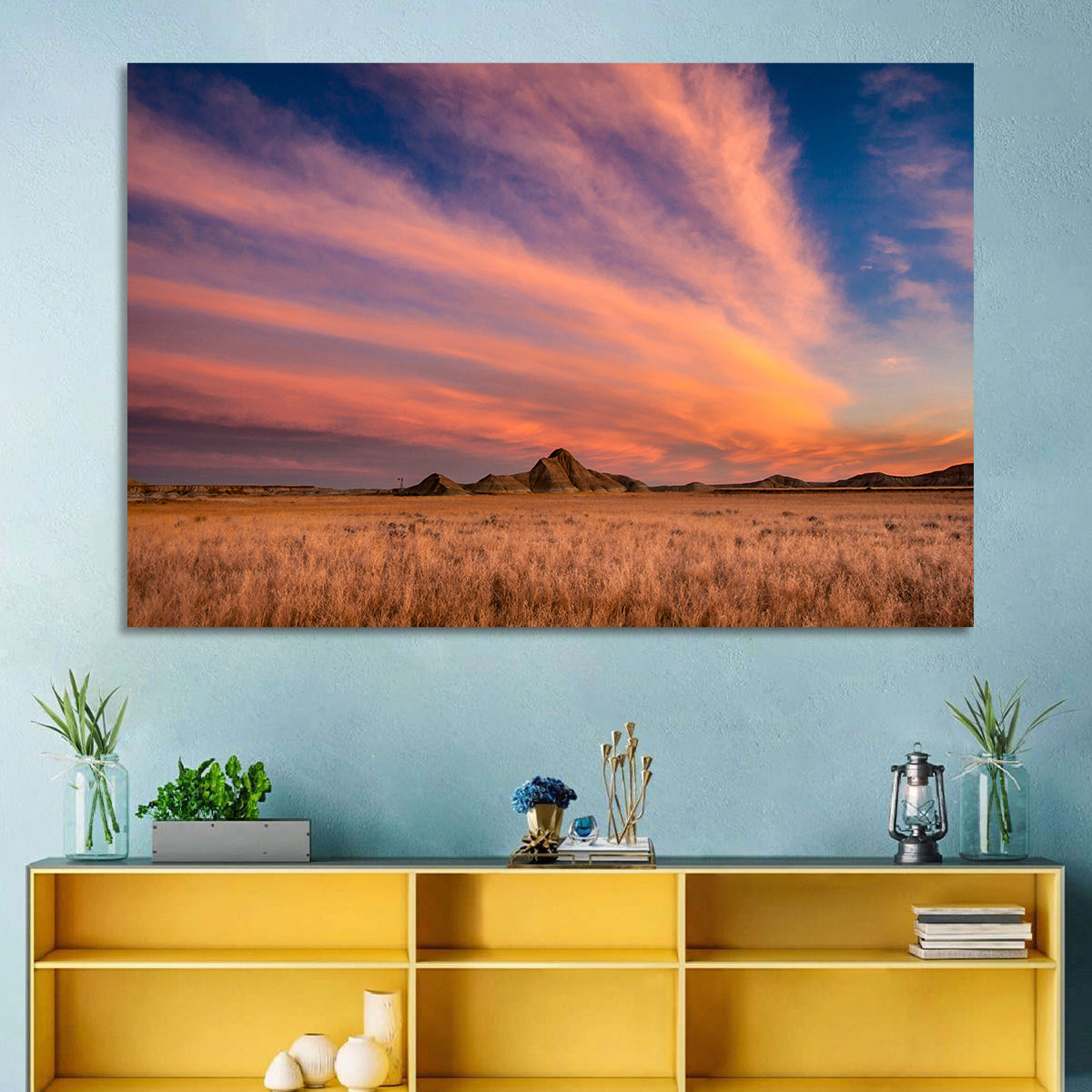 Toadstool State Park Sunset Wall Art