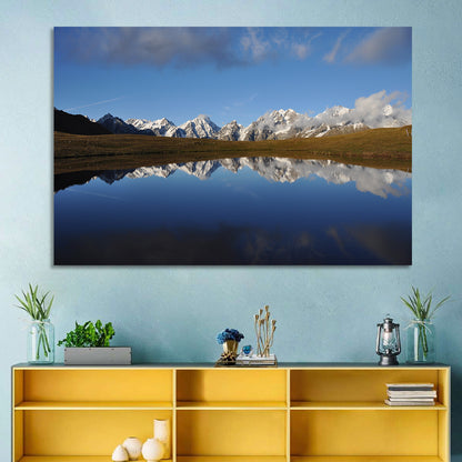 Svaneti Lake Reflection Wall Art