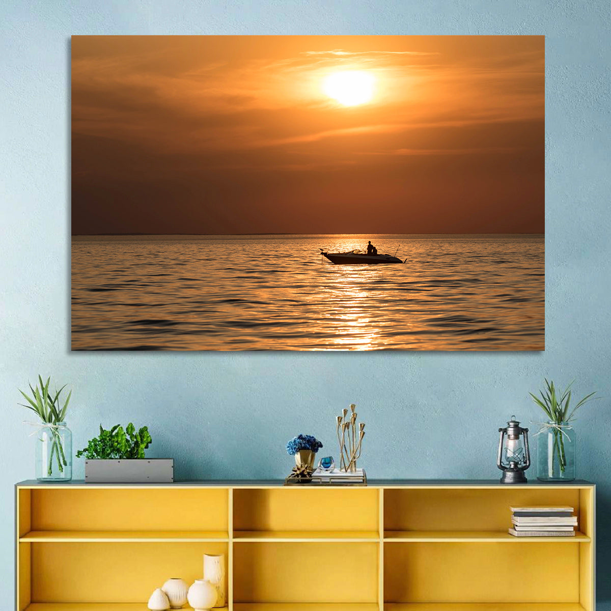 Mille Lacs Lake Sunset Wall Art