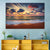 Cloudy Beach Sunrise Wall Art