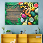 Tropical Fruit Still Life Wall Art