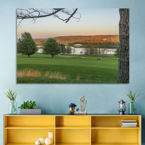 Roscoe Conkling Park Sunset Wall Art