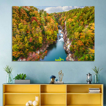 Tallulah Gorge Waterfall Wall Art
