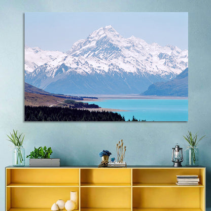 Lake Pukaki and Aoraki Mount Cook Wall Art