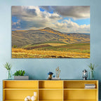 Shamakhi Valley Harvest Fields Wall Art