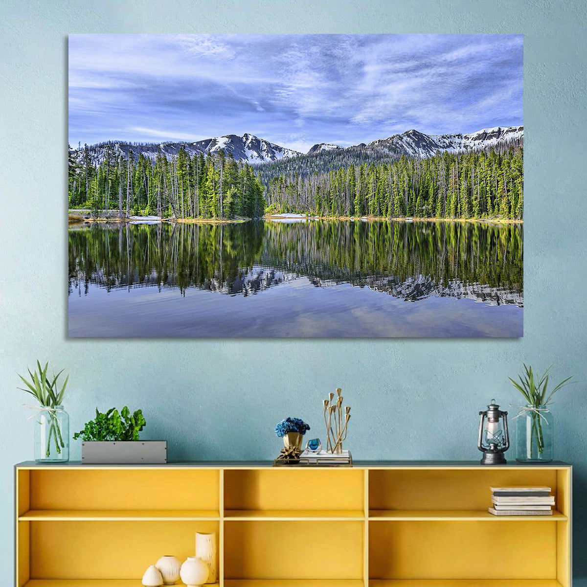 Lake Sylvan Reflection Wall Art