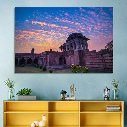 Ashrafi Mahal Sunset Wall Art
