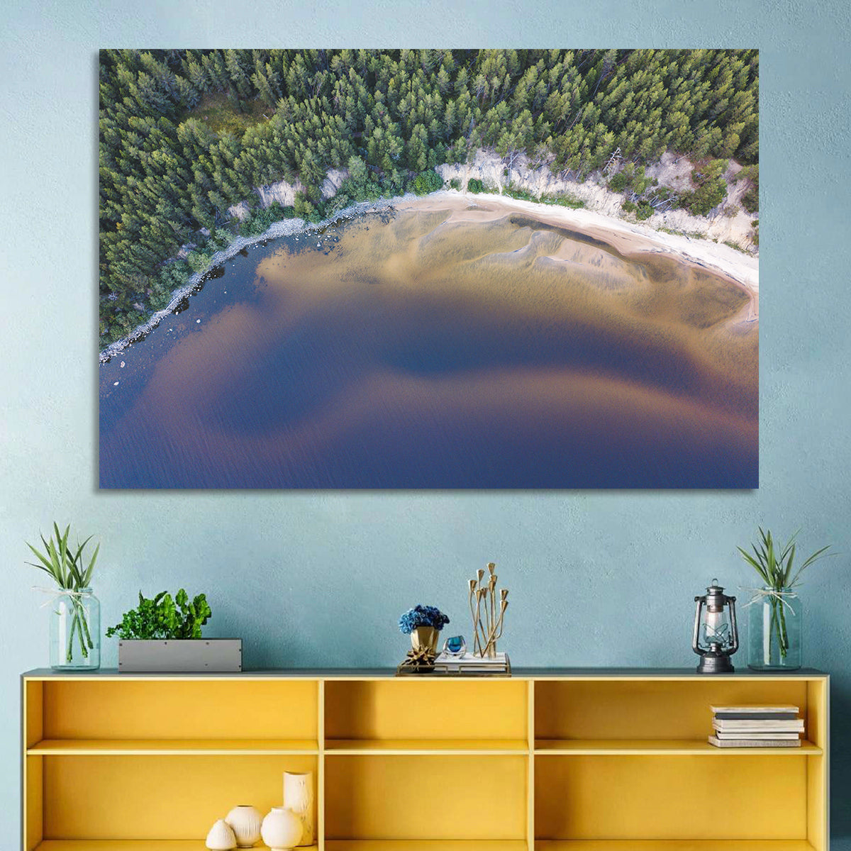 Lake Onega Shoreline Wall Art