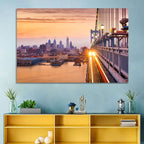 Benjamin Franklin Bridge, Philadelphia Wall Art