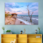 Tanganyika Shoreline at Dusk Wall Art
