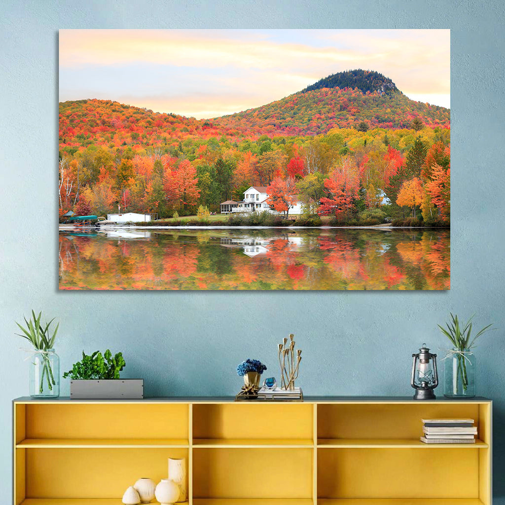 Groton Lakehouse Reflection Wall Art