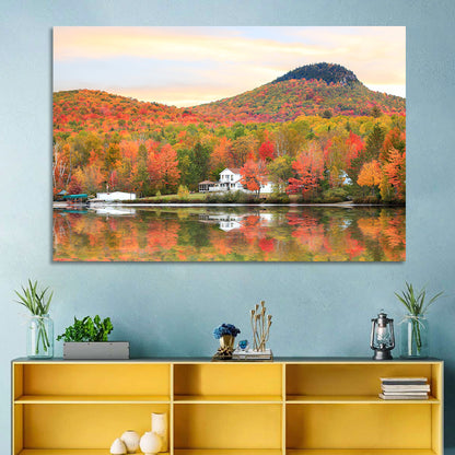 Groton Lakehouse Reflection Wall Art