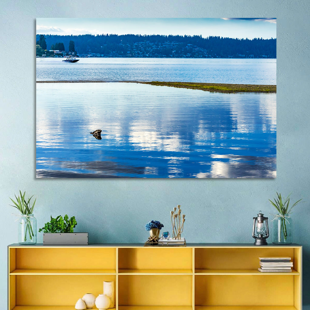 Lake Sammamish Reflection Wall Art