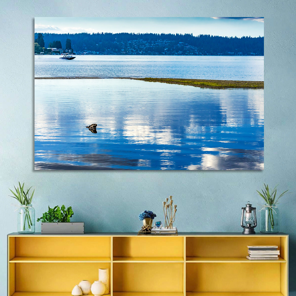 Lake Sammamish Reflection Wall Art