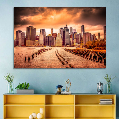 Lower Manhattan Financial District Wall Art