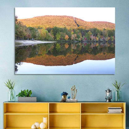 Cheaha State Park Lake Reflection Wall Art