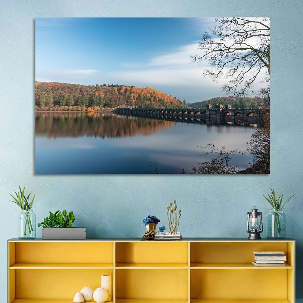 Tranquil Lake Vyrnwy Wall Art