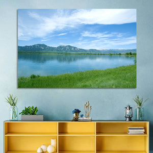 Colorado Mountains Lake Wall Art