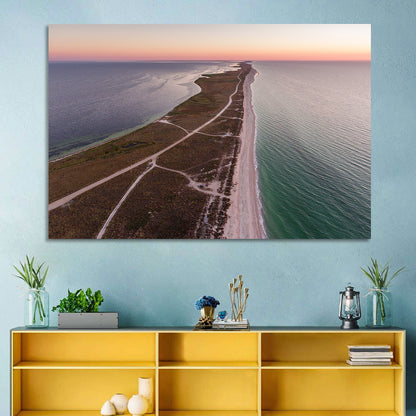 Byriuchyi Island Coastline Wall Art