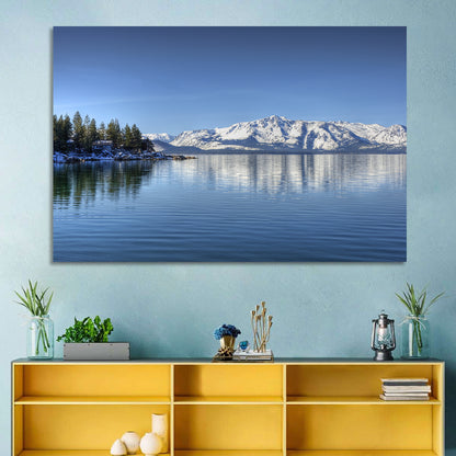 Elk Point Lake Tahoe Reflection Wall Art