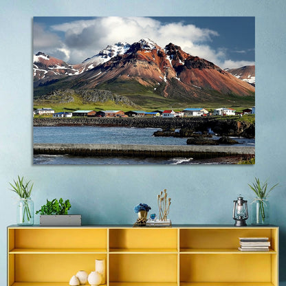 East Fjords Harbor Village Wall Art