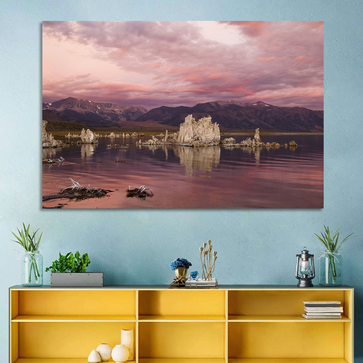 Mono Lake Sunset, Owens Valley Wall Art