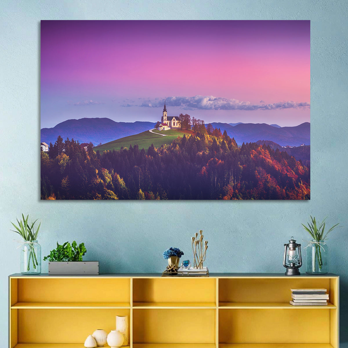 Saint Leonard Hilltop Church Wall Art