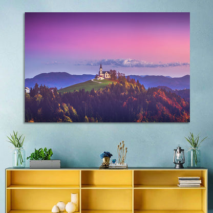 Saint Leonard Hilltop Church Wall Art