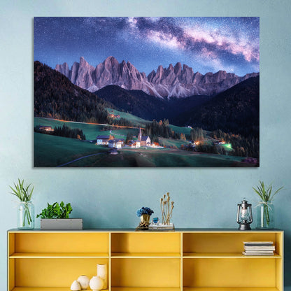 Santa Maddalena Night Sky Wall Art
