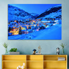 Andermatt Winter Village Wall Art
