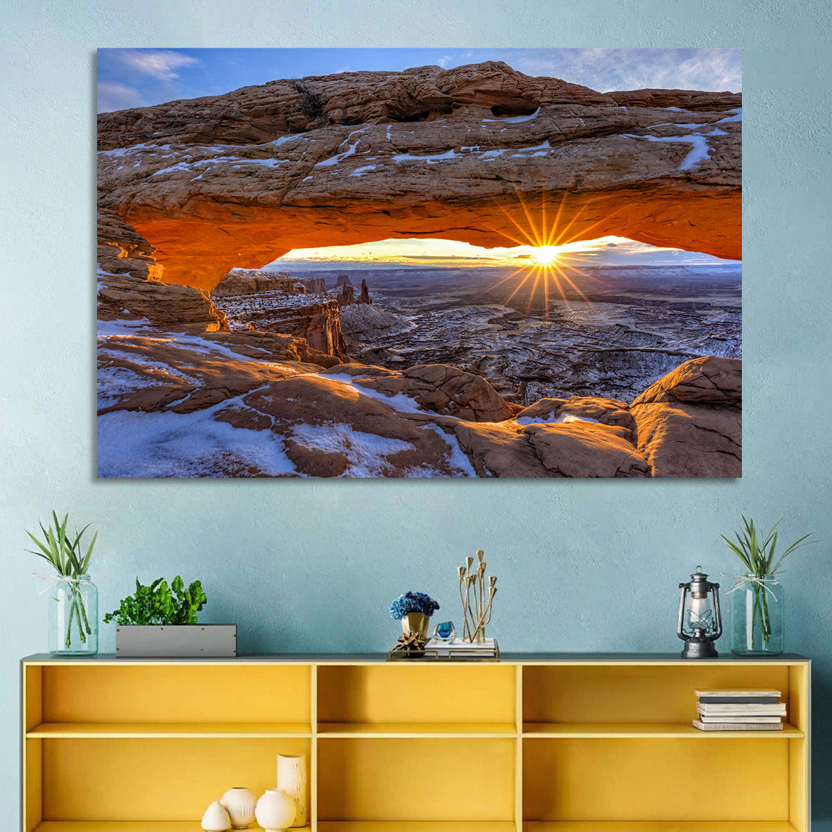 Sunrise at Mesa Arch Wall Art