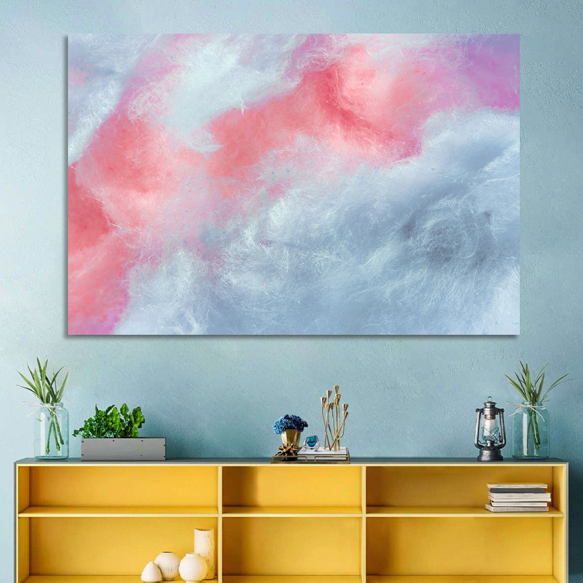 Spun Sugar Abstract Wall Art