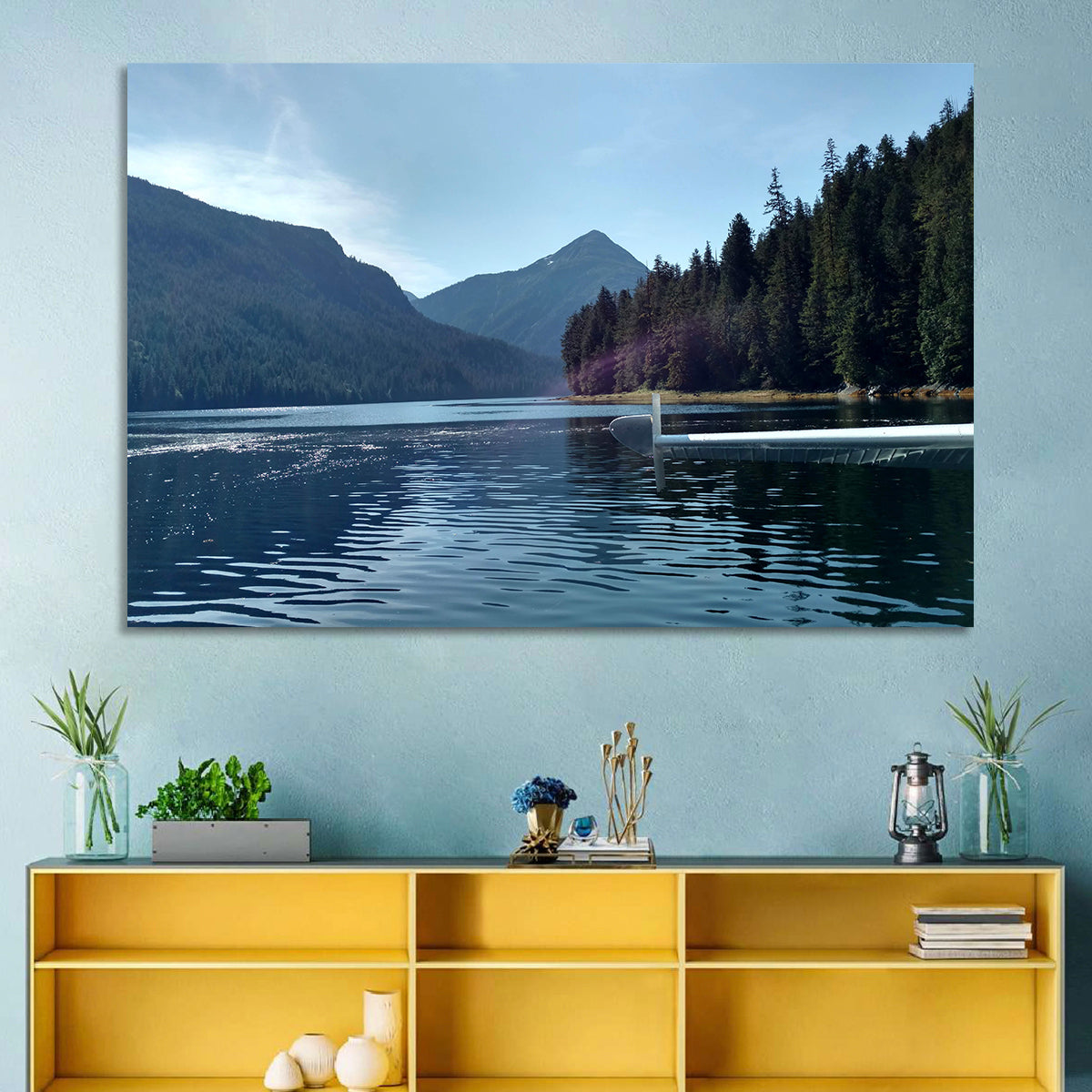 Tongass National Forest Seaplane View Wall Art