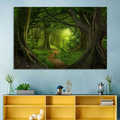 Tropical Forest Path Wall Art