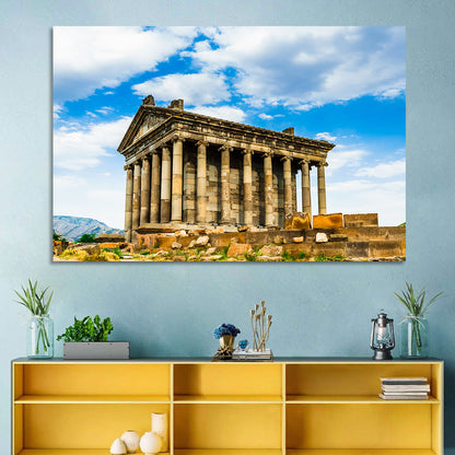 Temple of Garni Vintage Landscape Wall Art
