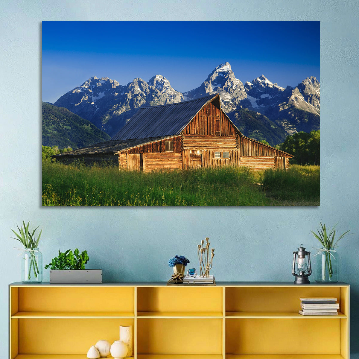 T.a. Moulton Barn, Grand Teton Wall Art