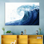 Watercolor Cresting Wave Wall Art