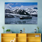 Cruise Ship in Yakutat Bay Wall Art