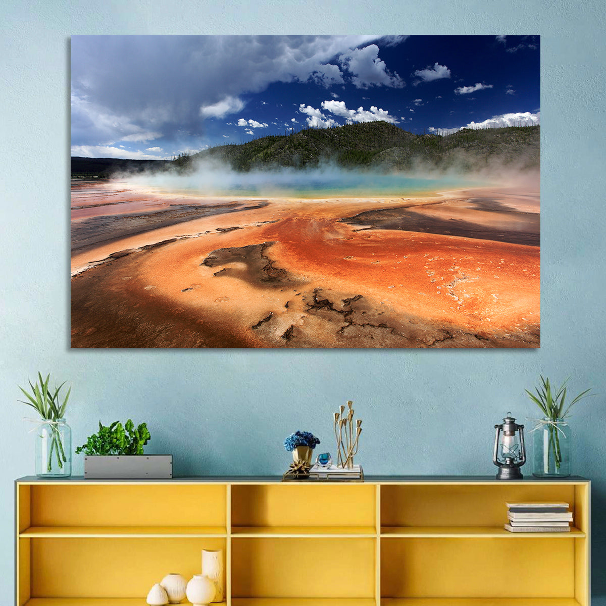 Grand Prismatic Spring, Yellowstone Wall Art