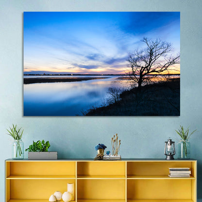 Lake Bemidji Twilight Wall Art