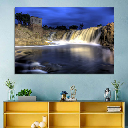 Queen Bee Mill Waterfall Wall Art