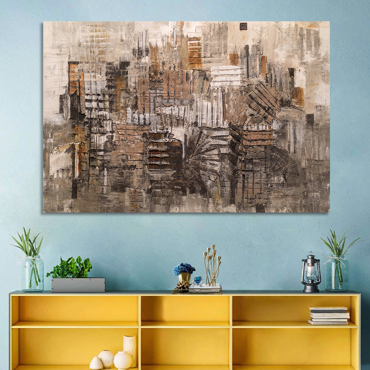 Skyline Strokes Wall Art