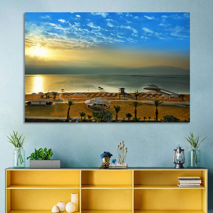 Dead Sea Sunset Wall Art