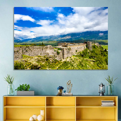 Gjirokastër Fortress Over Drino Valley Wall Art