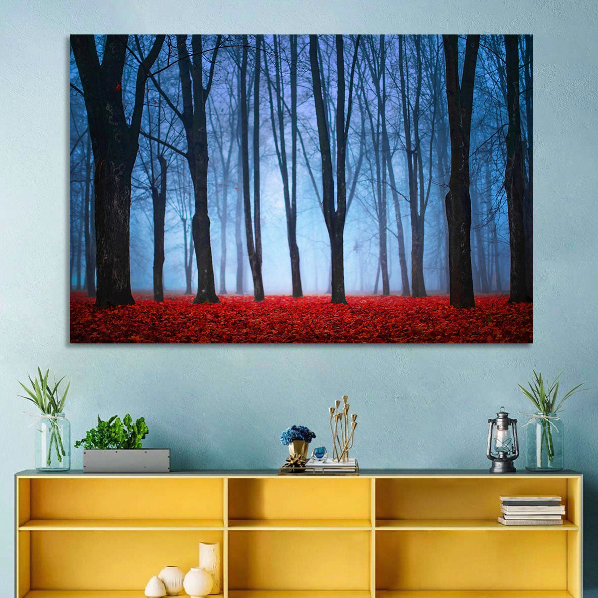 Mystical Autumn Forest Wall Art
