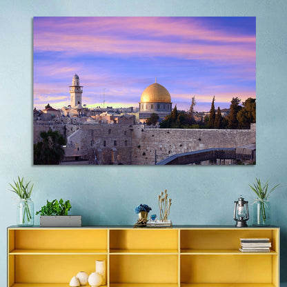 Al Aqsa at Golden Hour Wall Art