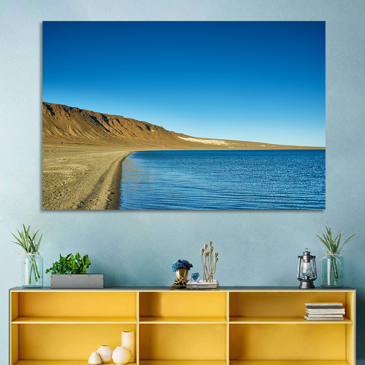 Khyargas Nuur Shoreline Wall Art