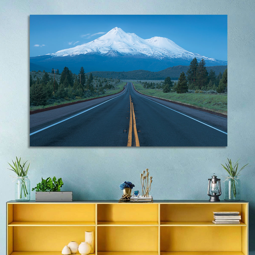 Road to Mount Shasta Wall Art