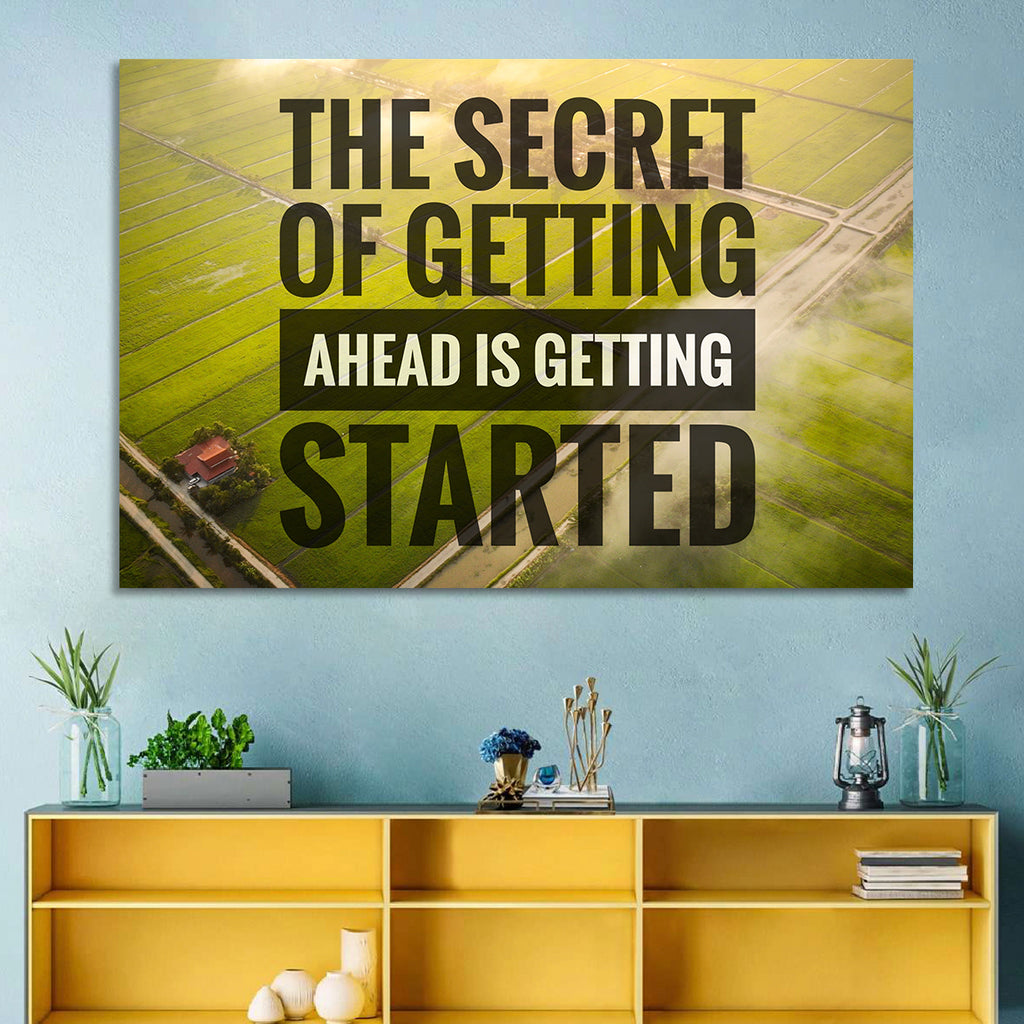 Getting Started Sunlit Farmland Wall Art